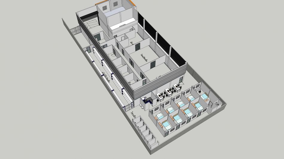 งานออกแบบ Plan Layout ไลน์ผลิต